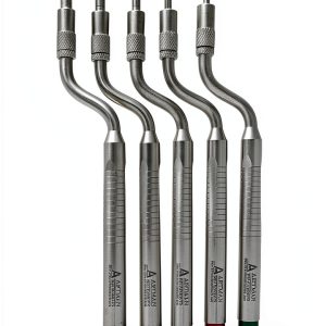 Osteotomes Set Wise Linkers Dental Color Coded Calibrated 5 Piece-0