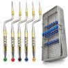 Wise Linkers Osteotomes Set 5-Piece Dental Surgical Kit with-0