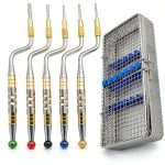 Wise Linkers Osteotomes Set 5-Piece Dental Surgical Kit with-0