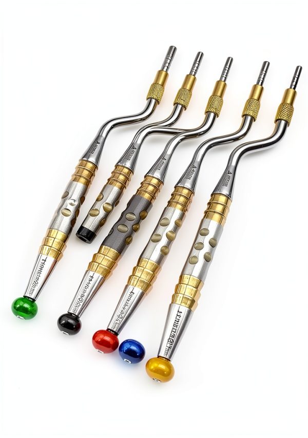 Wise Linkers Osteotomes Set 5-Piece Dental Surgical Kit with-3