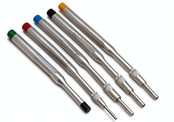Dental Osteotomes Straight Concave Tip and Mallet Implant Sinus Lift Bone Spreading 11 Pieces Implant Instruments-2