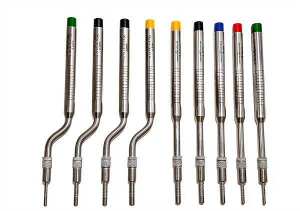 Sinus Lift Osteotomes Straight Convex Off Set Concave Dental Implant Instrument-1