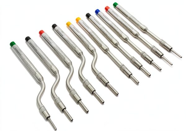 Sinus Lift Osteotomes Straight Convex Off Set Concave Dental Implant Instrument-3